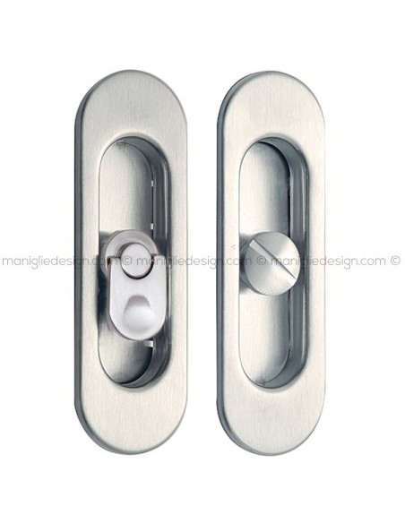 Placche incasso ovali con nottolino pendente 552 Reguitti