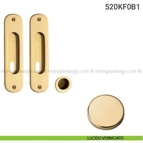 Kit per porta scorrevole 520KF0B1 lucido verniciato