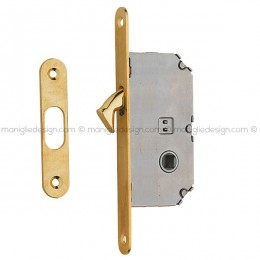 Serratura foro quadro 8 mm bordo tondo entrata 40 mm 006SR Reguitti