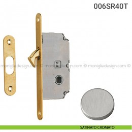 Serratura foro quadro 8 mm bordo tondo entrata 40 mm 006SR Reguitti 2