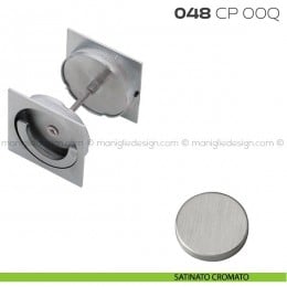 Coppia placche incasso quadrate 048 CP 00Q 2