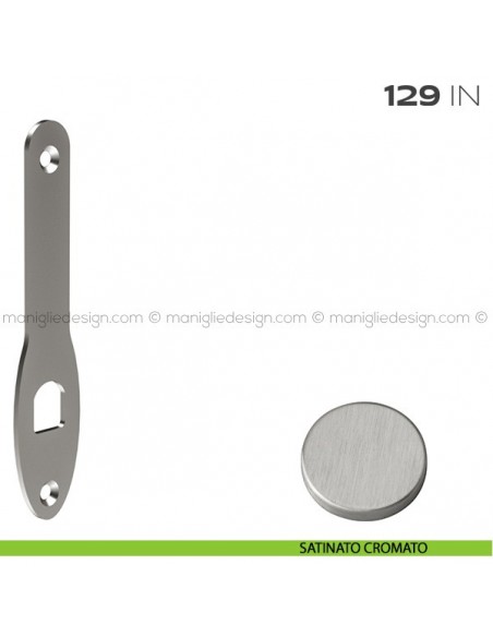 Incontro per sostituzione 129 IN Reguitti satinato cromato