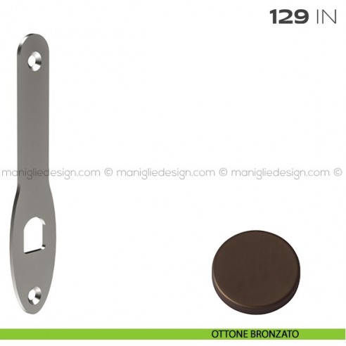 Incontro per sostituzione 129 IN Reguitti ottone bronzato