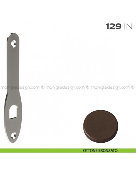 Incontro per sostituzione 129 IN Reguitti ottone bronzato