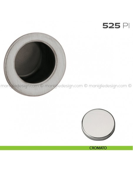 Frontale di trascinamento 525 PI Reguitti cromato