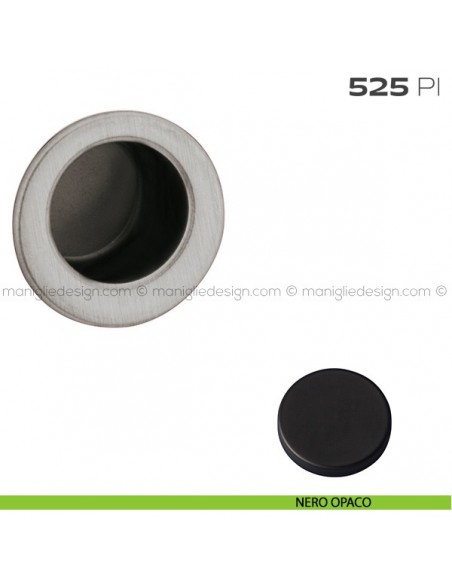 Frontale di trascinamento 525 PI Reguitti nero opaco RAL 9005