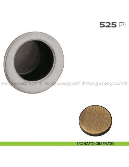 Frontale di trascinamento 525 PI Reguitti bronzato graffiato