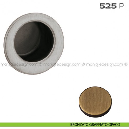 Frontale di trascinamento 525 PI Reguitti bronzato graffiato opaco