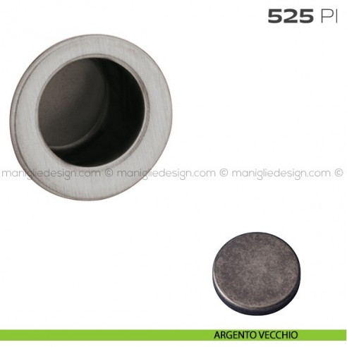 Frontale di trascinamento 525 PI Reguitti argento vecchio