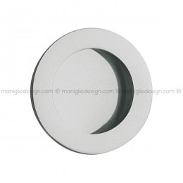 Placca incasso tonda foro 30 mm con bordo di presa cieca 532 PI Reguitti