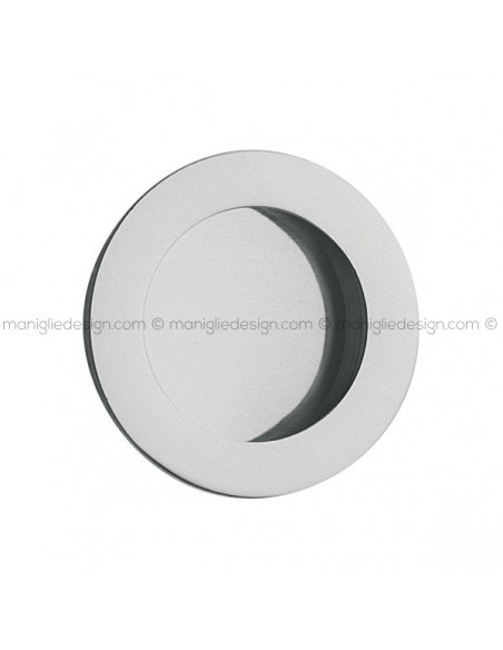 Placca incasso tonda foro 30 mm con bordo di presa cieca 532 PI Reguitti