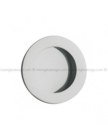 Placca incasso tonda foro 25 mm con bordo di presa cieca 533 PI Reguitti