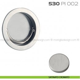 Placca ad incasso tonda con anello 530 PI 002 2