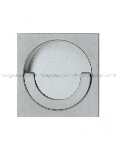 Placca ad incasso quadrata con anello Q48 PI 002