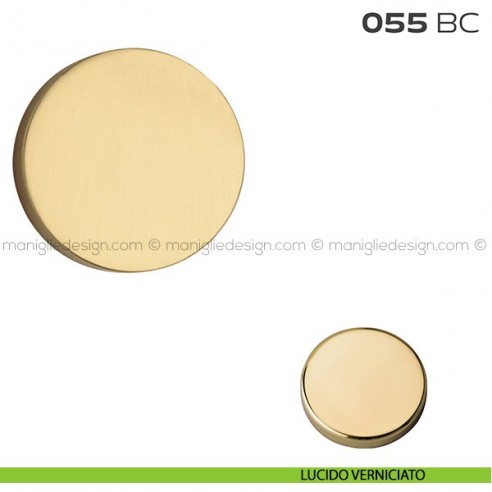 Bocchetta tonda cieca diametro 55 mm 055BC Reguitti lucido verniciato