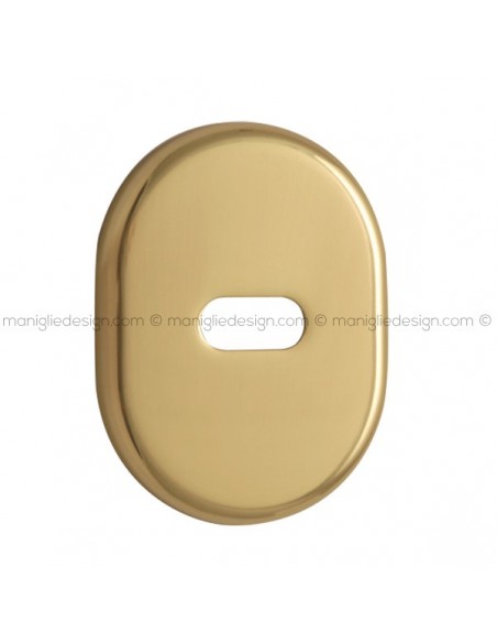 Bocchetta ovale per limitatore di apertura 62x82 mm 062BN Reguitti