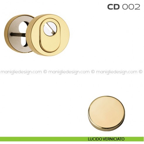 Bocchette di sicurezza tonde diametro 52 mm CD002 Reguitti lucido verniciato