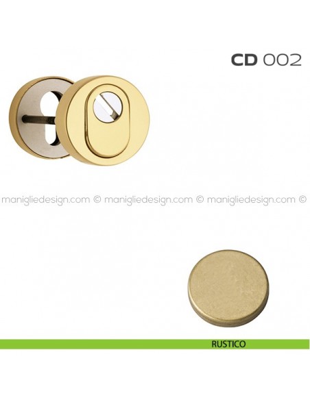 Bocchette di sicurezza tonde diametro 52 mm CD002 Reguitti rustico