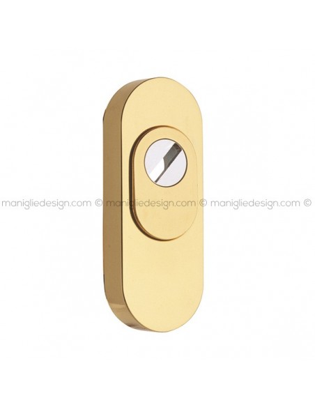 Bocchetta ovale con blocco defender 92x35 mm CD6BY001 Reguitti
