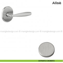 Maniglia per porta d'ingresso con rosetta 62x82 mm 171HM062 Reguitti 2