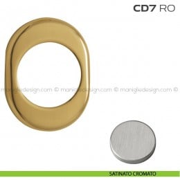 Rosetta ovale per defender con foro diametro 46 mm CD7RO Reguitti 2
