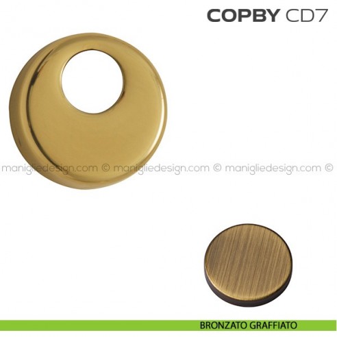 Copri defender diametro 46 mm BYCD7 Reguitti bronzato graffiato