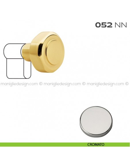 Pomolo per cilindro diametro 45 mm 052NN Reguitti cromato