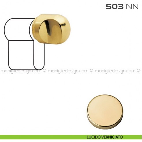 Pomolo per cilindro diametro 21 mm 503NN Reguitti lucido verniciato