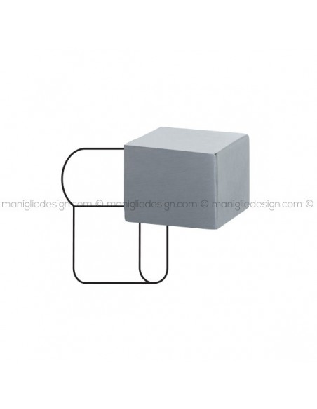 Pomolo per cilindro quadro 124NN Reguitti
