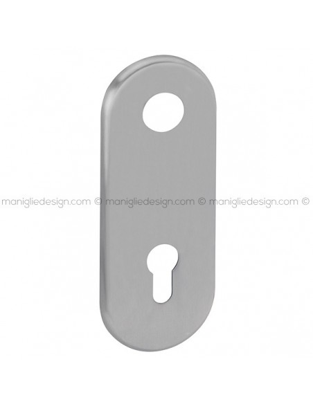 Placca per porta blindata foro yale distanza 85 mm 171KP Reguitti