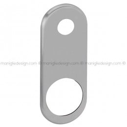 Placca per porta blindata per defender diametro 46 mm 171KP Reguitti