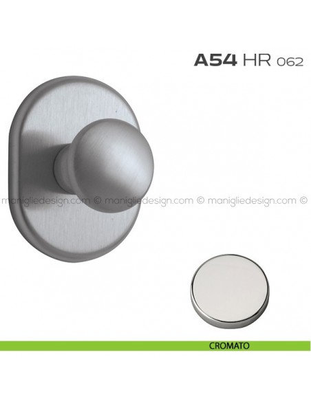 Aqbau Pomolo Tondo Per Porte D'ingresso Esterne – Maniglia Girevole – Acciaio Inox – Include Vite E Dado Di Montaggio - Foto 2