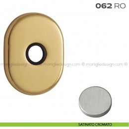 Rosetta ovale per con foro tondo diametro 16 mm 062RO Reguitti 2