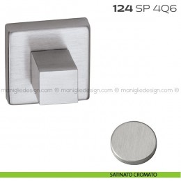Segretino piccolo per porta con rosetta 45x45 mm 124SP4Q6 Reguitti 2