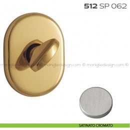 Segretino piccolo per porta con rosetta 62x82 mm 512SP062 Reguitti 2