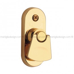 Segretino piccolo per porta con rosetta 27x67x7 mm 514SP007 Reguitti