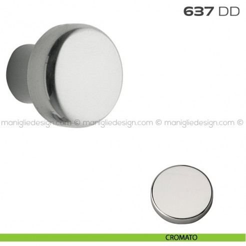 Dado diametro 20 mm con doppio filetto per troncone 637DD Reguitti cromato