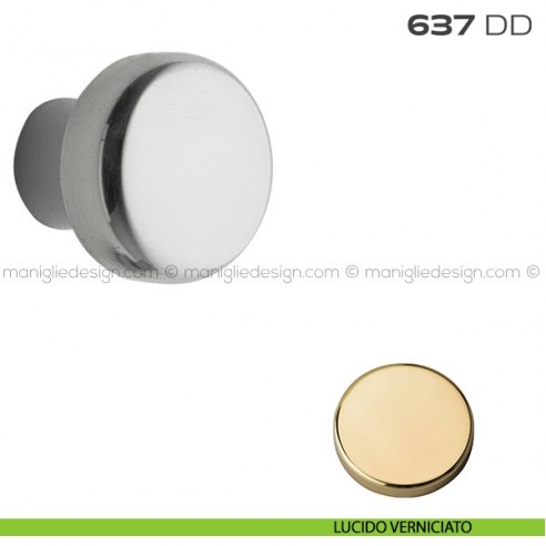 Dado diametro 20 mm con doppio filetto per troncone 637DD Reguitti lucido verniciato