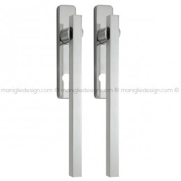 Maniglione ribassato per alzante scorrevole QR B35 Laser Reguitti accoppiato