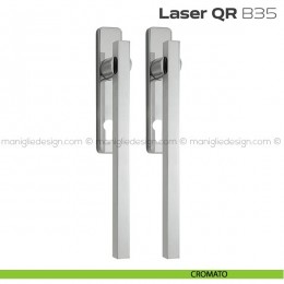 Maniglione ribassato per alzante scorrevole QR B35 Laser Reguitti accoppiato 2