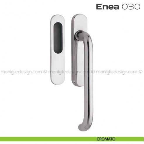 Maniglione per alzante scorrevole 030 Enea singolo cromato