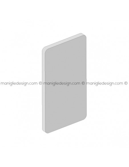 Cover per serratura B NO-HA MINI Bonaiti in MDF