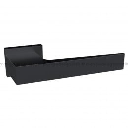 Maniglia per porta ALU 488 Comit con rosetta rettangolare