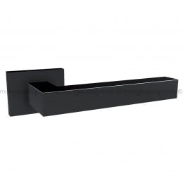 Maniglia per porta ALU 430 Comit con rosetta rettangolare