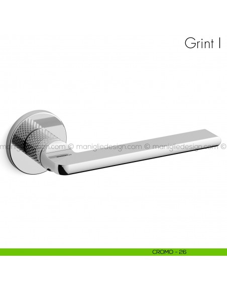 Maniglia per porta Grint Mandelli cromo