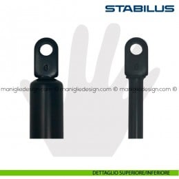 Molla a gas Stabilus Lift-o-Mat 1000 N per letto con occhielli 2