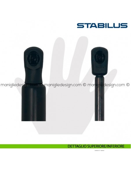 Molla a gas Stabilus Lift-o-Mat 1000 N per letto con perno