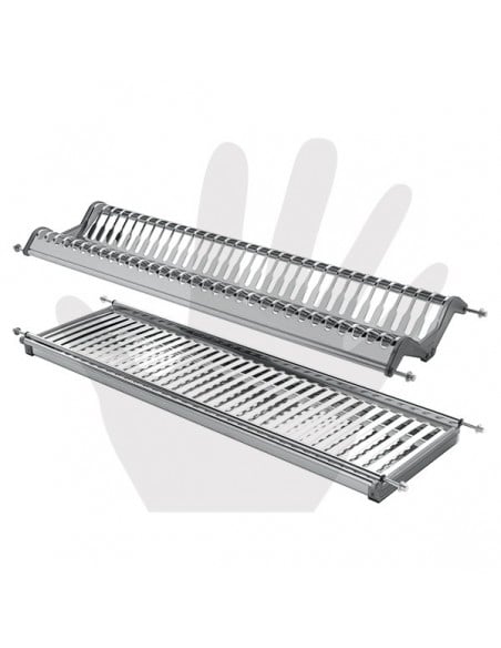 Scolapiatti in acciaio Inox per pensile Inoxmatic Tecnoinox