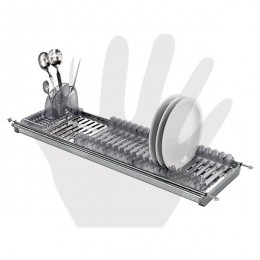 Scolapiatti in acciaio Inox per pensile Modular1 Tecnoinox