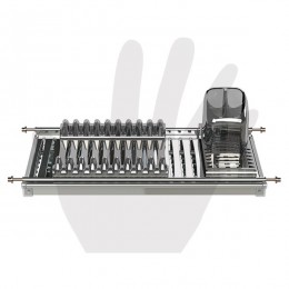 Scolapiatti in acciaio Inox per pensile Modular1 Tecnoinox 2